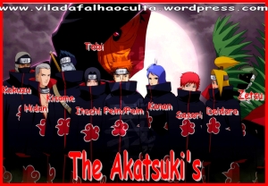 Colar Naruto Shippuden Nuvem Vermelha Akatsuki Vila Da Chuva em Promoção na  Americanas